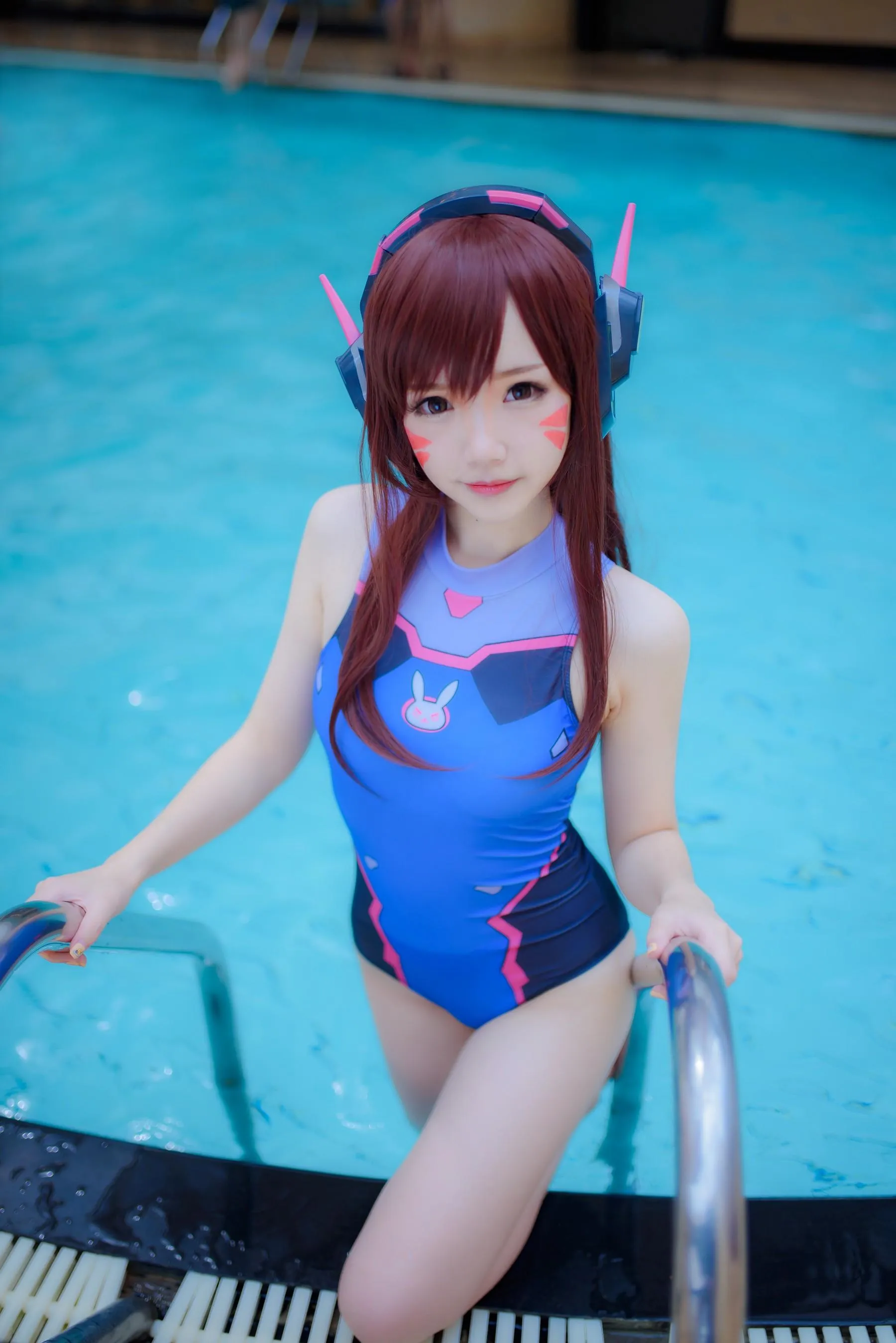 雪晴Astra – NO.02 Overwatch-D.Va水着写真 [31P]插图7
